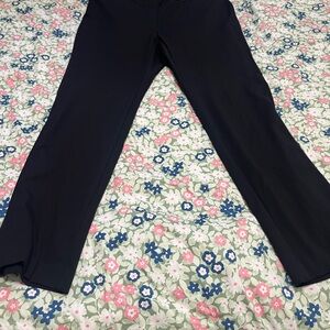 Lane Bryant Black Straight Leg Pants